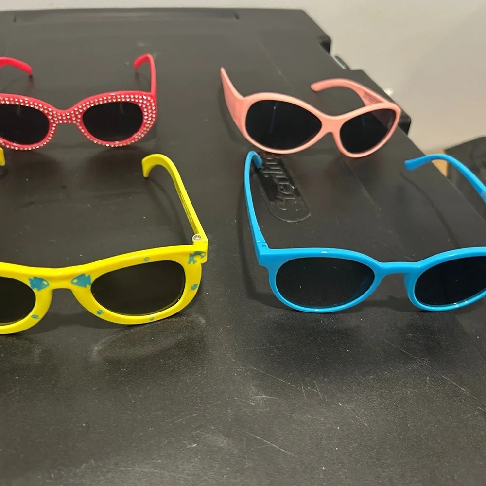 Colorful Kids' Sunglasses Set